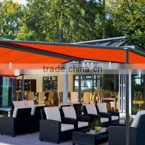 Trade Assurance New Arrival!!! Large Area Double Side Aluminium Awning for Sale thumbnail-1
