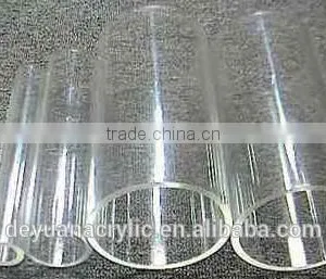 High Quality Soild Acrylic Hollow Tube/cylinder Plexiglass Tube thumbnail-2