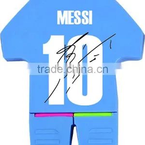 Two Color Cute Highlighter in Football Polo Shirt thumbnail-1
