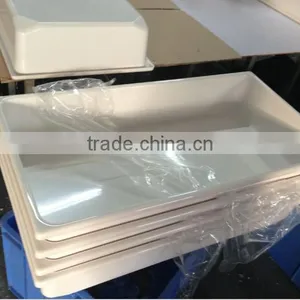 Customized Vacuum Formed Black Square Plastic Water Tank thumbnail-3
