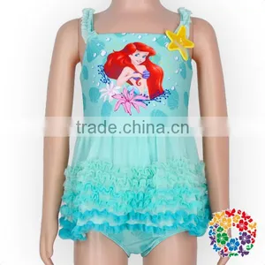 Fairy Baby Girls Summer Beach Playsuit Adorable Aqua Dress Swimsuit thumbnail-1