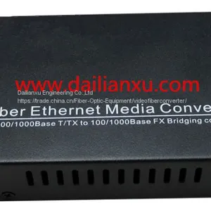 LFP 10/100M/1000M Gigabit Fiber Media Converter  Gigabit Ethernet Fiber Converter 1000M Ethernet to SC Fiber Converter thumbnail-1