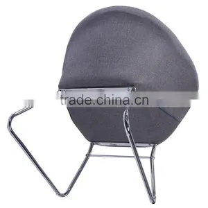 Fashionable Style Newest Dining Chair Fabric Cover With Metal Chair Frames thumbnail-3