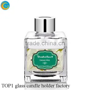 Empty Round Glass Fragrance Diffuser Bottles Replacement Reed Diffuser Bottle thumbnail-6