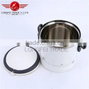 Portable White Plastic Lunch Box / Insulated Lunch Box thumbnail-3