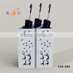 Wholesale Round Shape Hotel Home Metal Indoor Umbrella Stand thumbnail-2