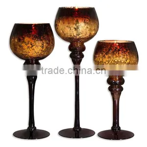 HOT SELL!Mercury Chocolate Hurricanes Candle Holder thumbnail-1