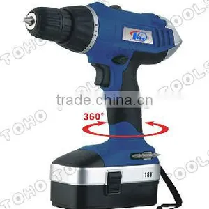 9.6-24V NI-CD Cordless Drill With 360 Degree Turnable Battery Pack thumbnail-1
