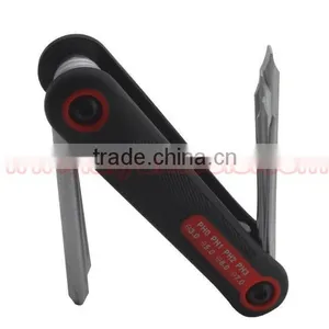 T Type Handle Hex Wrench(spanner) Foldable Hex Key Wrench Folding Aluminum Alloy thumbnail-4