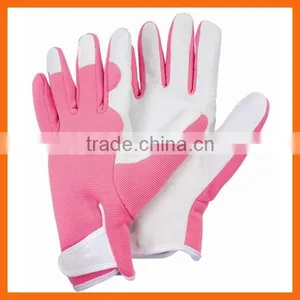 Women Slim-fit Work Glove/Ladies Leather Garden Glove thumbnail-1