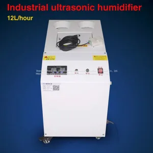 DYJ1009 900W Double Hole Atomizer Machine Ultrasonic Industrial Humidifier for Dustless Workplace Warehouse thumbnail-2