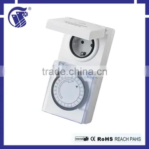 16A High Quality White Mechanical Countdown Timer thumbnail-1
