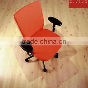 Polycarbonate Office Desk Chair Mat Lip * Hard Wood Floor PVC Free Computer Mat thumbnail-2
