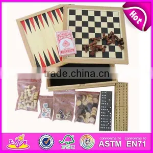 2015 Multifunction Wooden Board Games, Hot Sale Wooden Games Board, New Kids Wooden Board Games W11A004 thumbnail-3
