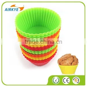 Silicone Cake Cupcake Mold Case Muffin Chocolate Cookie Baking Mould thumbnail-4