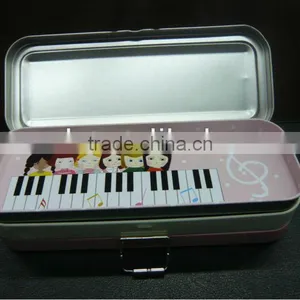 Two Layers School Pencil Box for Children, Pencil Case thumbnail-1