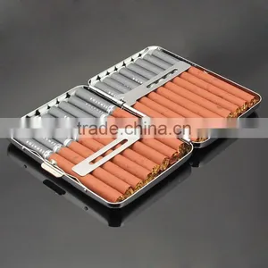 2017 High Quality 16 Metal Stainless Steel Cigarette Box Case thumbnail-5