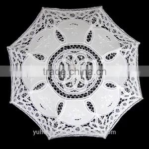 White Wedding Parasol thumbnail-1