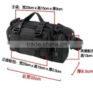 New 2013 Outdoor Magic Black 3P Men Messenger Bag Military Attack Tactics Cycling Mountaineering Sport Fans Bags thumbnail-1