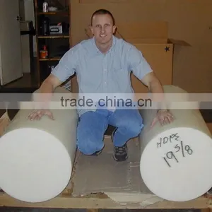 Electrial Insulation Uhmwpe Hard Plastic Round Engineering Plastic pe Rod thumbnail-3