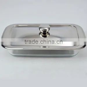 1.5L Hotel Buffet Chafing Dish Food Warmer With Glass Dish thumbnail-5