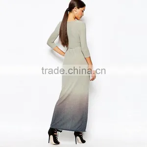 2017 Spring Sexy Maxi Dress Women Long Tie Dye Dress For Women HSD9991 thumbnail-3
