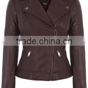 Alike PU Biker Jacket for Women Biker Jacket thumbnail-1