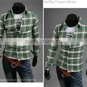 Mens Plaids/checks Classic Shirts 16 Colors Stock Hot Sale Man Shirts thumbnail-6