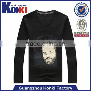 Personalized Custom Funny Muscle Fit Men Long Sleeve t Shirt thumbnail-1