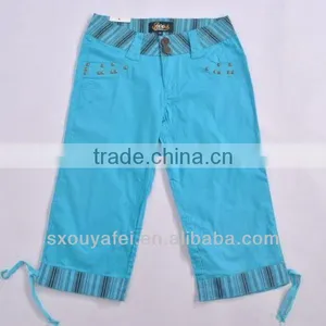 Ladies Casual Clothes 2014 Summer Woman Trousers Cargo Trousers thumbnail-1