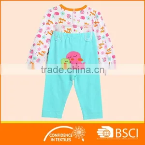Fashion Boutique Animal Printed Cotton Baby Clothing Set thumbnail-2