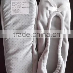 Women Dancing Ballerina Shoes 2016 With Velvet Fabric thumbnail-2