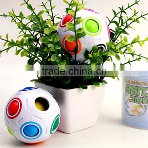 2017 New Arrive Magic Rainbow Ball Fidget Cube 12 Holes With 11 Different Color Small Balls thumbnail-5