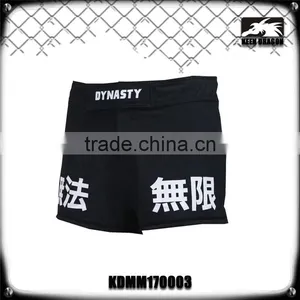 Cheap Kick Boxing Cage Grappling Mma Shorts With Short Cut thumbnail-5