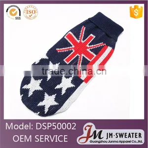2016 Autumn Winter Pet Sweater Heated Dog Clothes Wholesale Dog Sweaters thumbnail-1