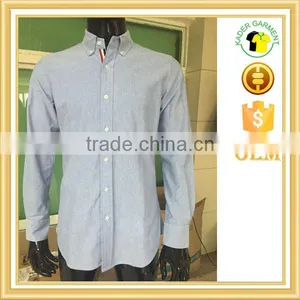 Mens Casual Shirts Soft Quality Slim Fit Shirts Plain Basic Shirts Wholesale thumbnail-1