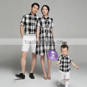 Family Matching Clothing Mother and Daughter Matching Dresses Father and Son Matching Clothes thumbnail-3