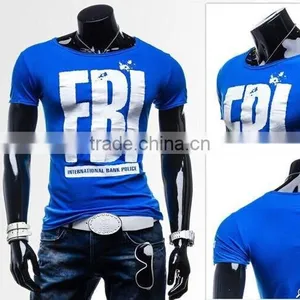 New Style Man Short Sleeve Casual t Shirt , OEM T-shirt Wholesale,Men's Clothing thumbnail-3