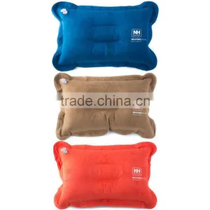 2016 Hot Sales Promotion Mini Travel Pillow Ultralight Portable Air Inflatable Suede Outdoor CampingTravel Soft Pillow thumbnail-2