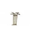 Adjustable 4 Way Stainless Steel Clothes Rack, Garment Racking for Shopping Mall Display thumbnail-1