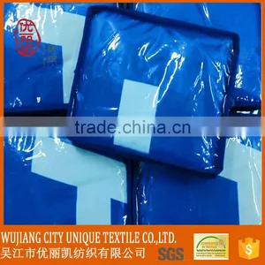 70*140cm Blue Custom Microfiber Beach Towel With Bag Package thumbnail-1