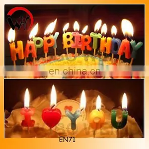 Toothpick Letter Candle Set/ Pick Candles thumbnail-1