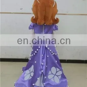 Carnival and Cosplay Princess Costumes for Girls / Fancy Princess Fur Dress thumbnail-6