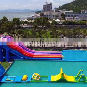 2017 Hot Sale Giant Inflatable Pool Slide for Adult thumbnail-4