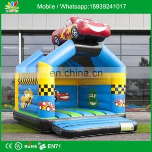 Popular Used New Design Commercial Air Inflated Trampolines thumbnail-1