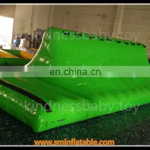 Hot Sell Inflatable Water Island, Inflatable Green Floating Island for Sale thumbnail-3