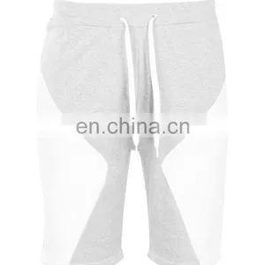 2015 Custom Cotton Fleece Gym Fitness Shorts/Mens Plain Bodybuilding Gym thumbnail-4