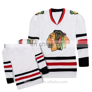 Custom Design Adult Chicago Blackhawks Jersey Team Uniform of Hockey Wear thumbnail-1