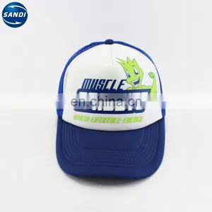 High Quality Promotional Custom Foam Mesh Cap Trucker thumbnail-5