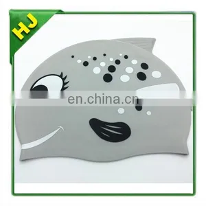 Fish Silicone Swimming Caps for Kids thumbnail-4